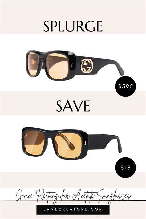 ysl dupe sunglasses|gucci sunglasses dupe.